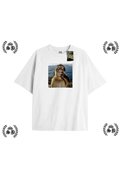 StartMore Y2k Funny Baskılı Beyaz T-shirt