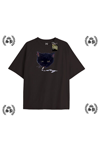 StartMore Y2K Vintage Printed Black T-Shirt