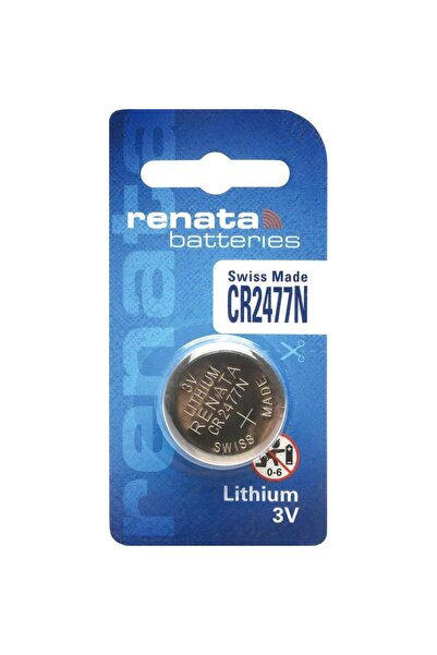 RENATA CR2477N Lithium 3V Swiss Made Battery - 1 Piece