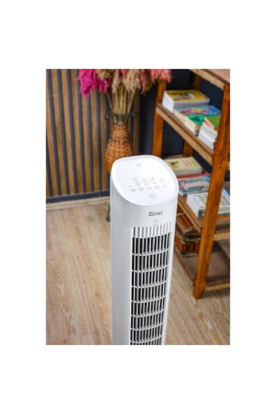 Zilan Tower fan, 3L water capacity, Touch control, 3 speed settings, 12h timer
