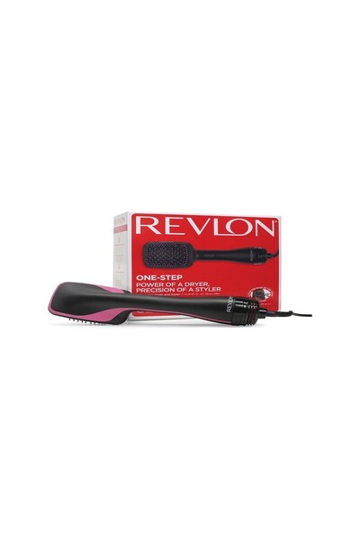 Revlon Revlon One Step Saç Kurutma ve Düzleştirme Fırçası Siyah