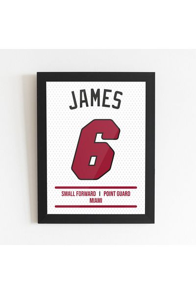 usateamfans Poster de pictură Lebron James