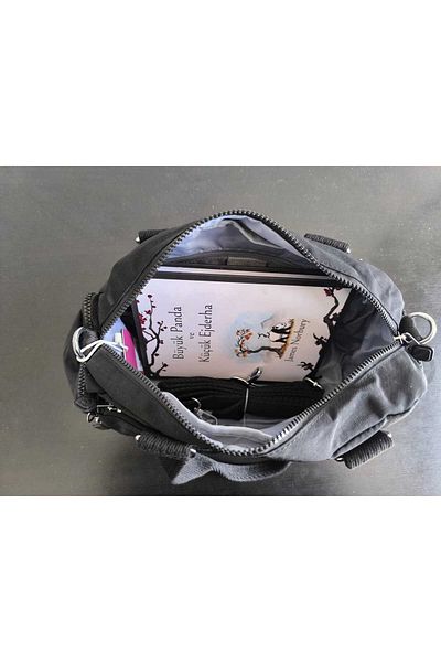 seyyah Multi-Pocket Water Resistant Parachute Fabric Arm and Shoulder Bag