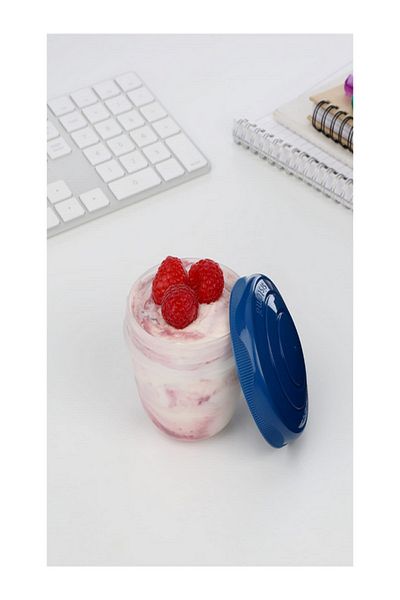 Sistema 2-Piece Freezer Safe BPA-Free Yogurt To Go Food Storage Container Set