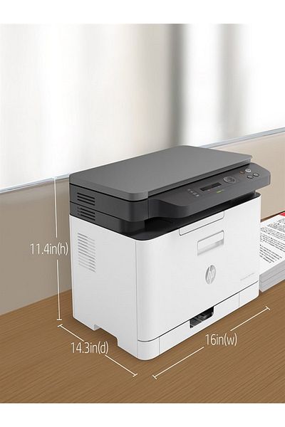 HP Color Laser MFP 178NW Wireless Printer (4ZB96A)