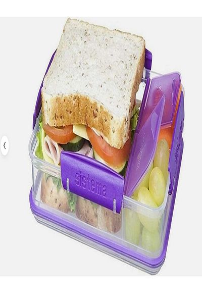 Sistema Snack Attack Duo To Go Lunch Box Assorted