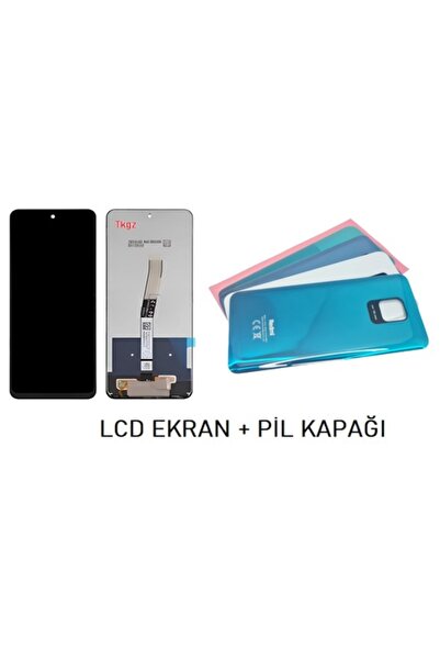 indirimplus Xiaomi Redmi NOTE 9 PRO LCD Ekran + Arka Kapak MAVİ