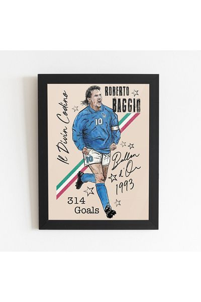 usateamfans Poster de pictură Roberto Baggio