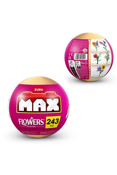 merland benvecocuk Mnb05000 Max Long Flowers Surprise 106 Pieces