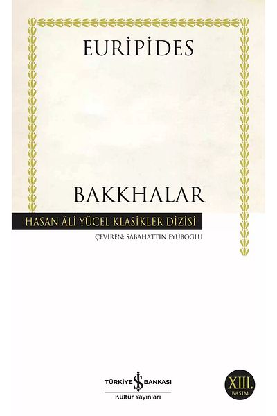 Bloomsbury Bakkhas - Euripides