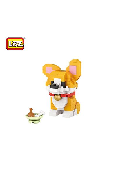merland benvecocuk Lz8605 Loz Dog Block Set Mini Bag -Vagon Life