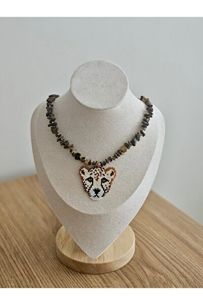 OEM Kaplan Figür | El Yapımı Renkli Miyuki Kolye