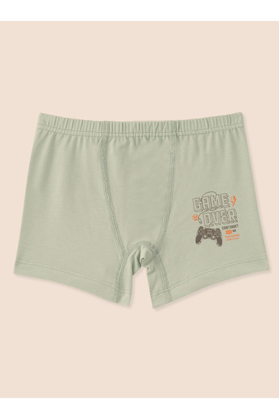 natuline Αγόρι Παιχνίδι Boxer από οργανικό βαμβάκι Lycra Over 6 Pack