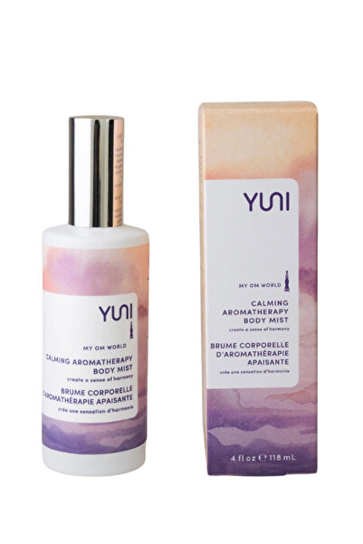 YUNİ رذاذ الجسم المهدئ بالروائح العطرية من ماي أوم وورلد - 118 مل (4 أونصة سا...