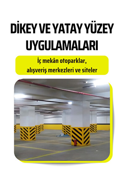 BARS PROWALL X 823 Otopark Duvar Boyası – Hızlı Kuruyan, Suya Dayanıklı, Aşınmaz