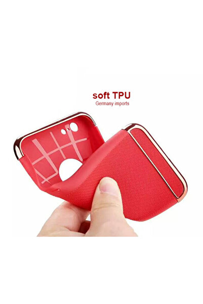 OEM Carcasă din silicon 3 în 1, Apple iPhone 7, neagră