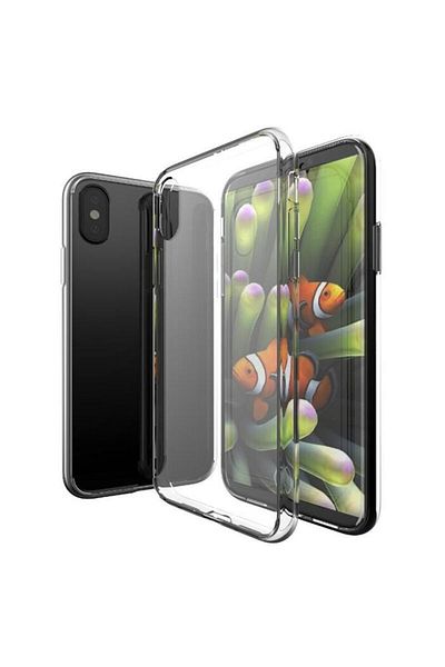 OEM Carcasă Apple iPhone XS, silicon TPU subțire, transparentă