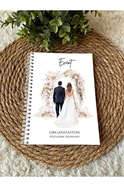 steplanner Tarihsiz Organizasyon Randevu-Sözleşme Ajandası Defteri