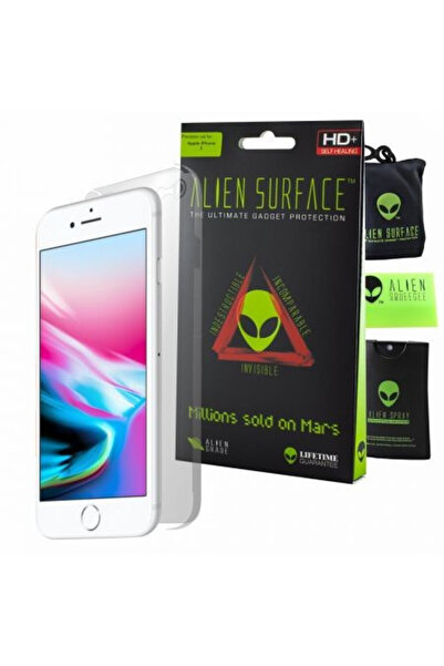 OEM Folie Alien Surface HD, Apple iPhone 8, protecție spate și laterală + cad...
