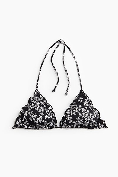 H&M Dolgulu Üçgen Bikini Üstü