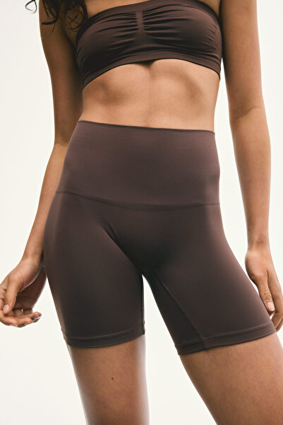 H&M Dikişsiz Kısa Tayt Light Shape