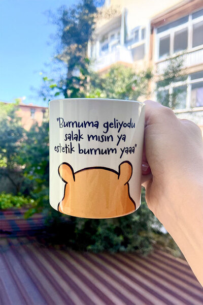 Burnuma Geliyordu Salak mısın Ya Estetik Burnum Kupası