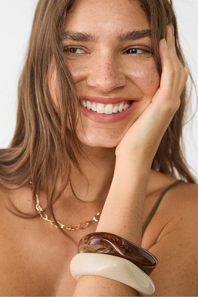 Stradivarius Set of 2 rigid bracelets