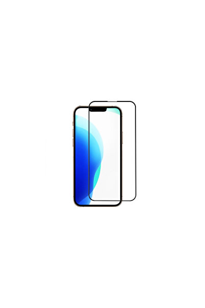 OEM Φιλμ για iPhone 13 Pro Max, σκληρυμένο γυαλί, διαφανές μαύρο