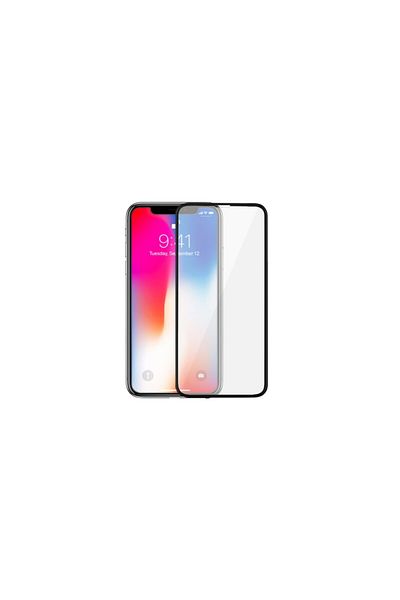 OEM Folie de protecție pentru iPhone 11 Pro, 9H, lipici complet, ecran complet, neagră