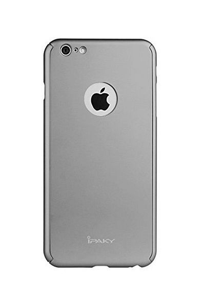 OEM Husă IPAKY Gentleman Style - Protecție completă, decupaj 360° - iPhone 7 (argintiu)