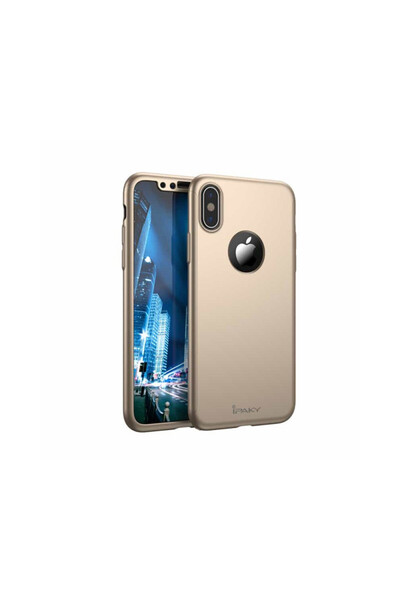 OEM Carcasă ultra-subțire Ipaky 360 de grade compatibilă cu iPhone X, folie d...