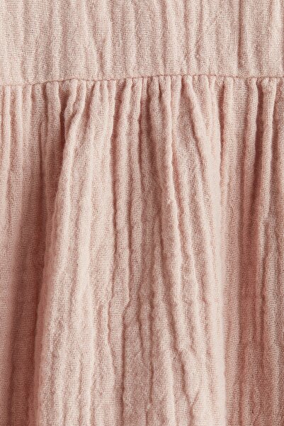 H&M Pamuklu Muslin Elbise