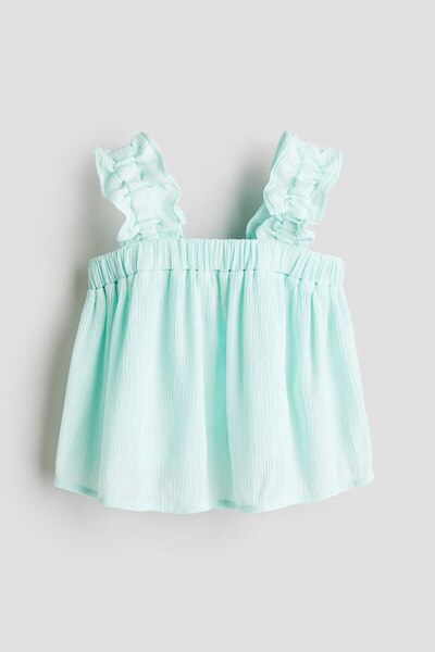 H&M Krinkle Şifon Üst