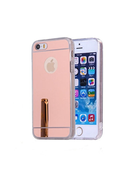 OEM Калъф за Apple iPhone 5/5S/SE, MyStyle Elegance Luxury Mirror Case, Розов...