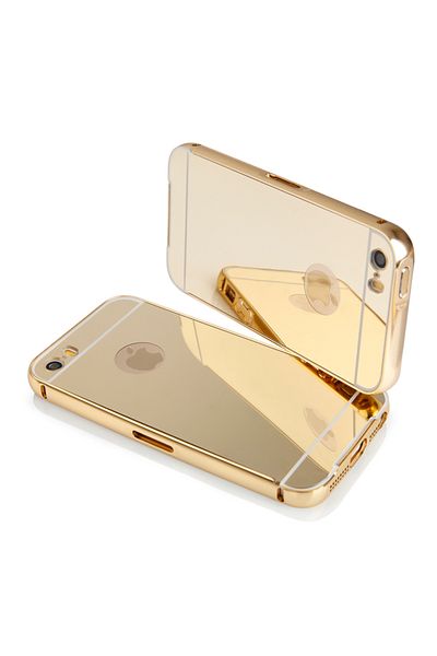 OEM Carcasă Luxury Oglindă iPhone 5 / 5S / SE Auriu
