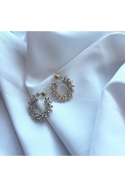 ALİA Çiçek Küpe gold kadın