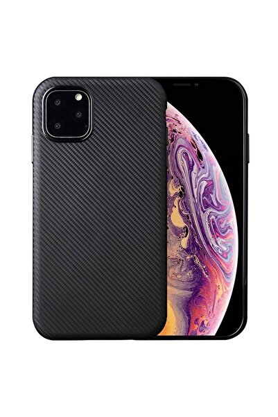 OEM Carcasă pentru Apple iPhone 11, GloMax Perfect Fit cu inserții din carbon...