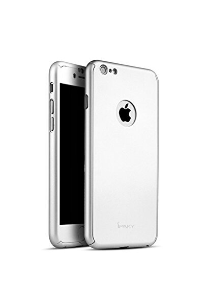 OEM Θήκη Apple iPhone 6/6S, FullBody Elegance Luxury iPaky Silver, πλήρης κάλ...
