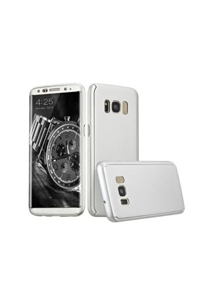 OEM Калъф за Samsung Galaxy S8 Plus, FullBody Elegance Luxury Silver, 360-гра...