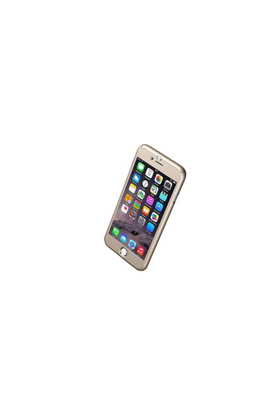 OEM Husă de protecție Soho cu acoperire 360° și folie de protecție pentru iPhone 7, aurie