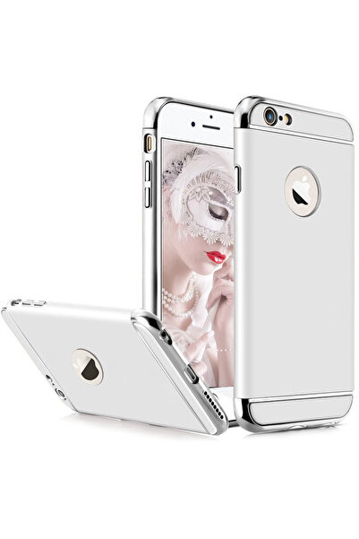 OEM Husa pentru iPhone 6 / 6S oferă protecție 3 în 1, ultrasubțire - argintiu...