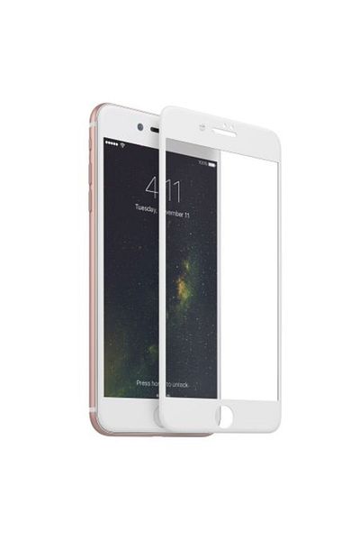 OEM Folie de protecție din sticlă 3D pentru Apple iPhone 7/8 Alb