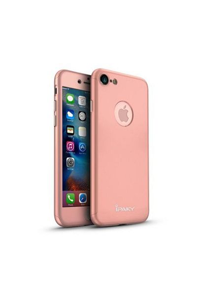 OEM Carcasă pentru iPhone 6 / 6S IPAKY Full Cover, auriu-roz