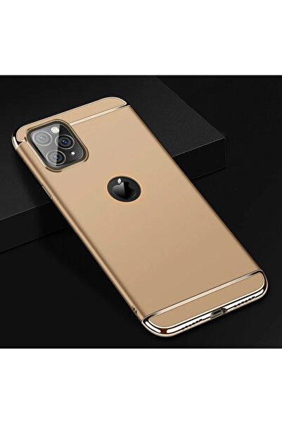 OEM Carcasă Apple iPhone 11 PRO MAX, Elegance Luxury 3in1 Auriu