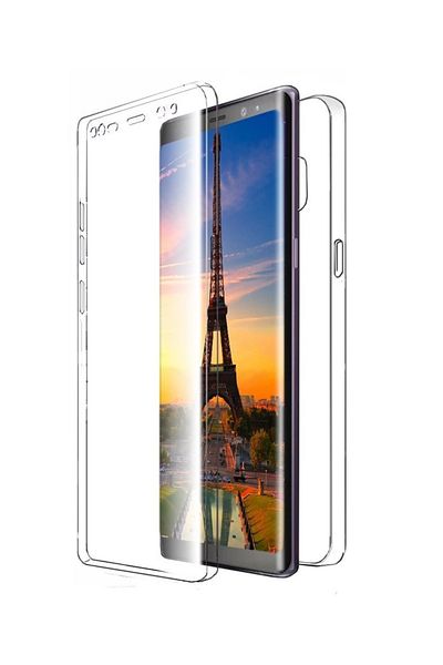 OEM Full TPU 360° Case (front + back) for Samsung Galaxy Note 8, Transparent