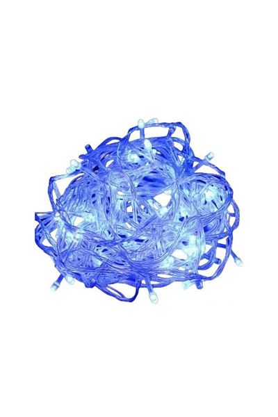 SIKS Model de țestoase de Crăciun, 5 metri, 100 LED-uri, cu 8 efecte luminoase, franjuri