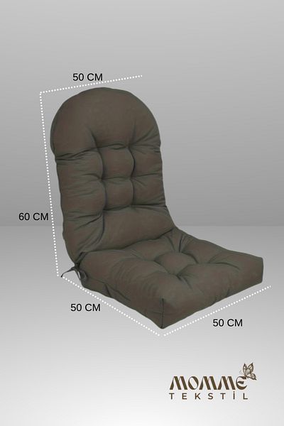 MoMMe Chair Cushion Bamboo Chair Cushion Red