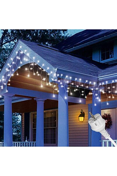 SIKS Instalație brad de Crăciun, 25 de metri, 500 LED-uri, rezistent la apă, ...