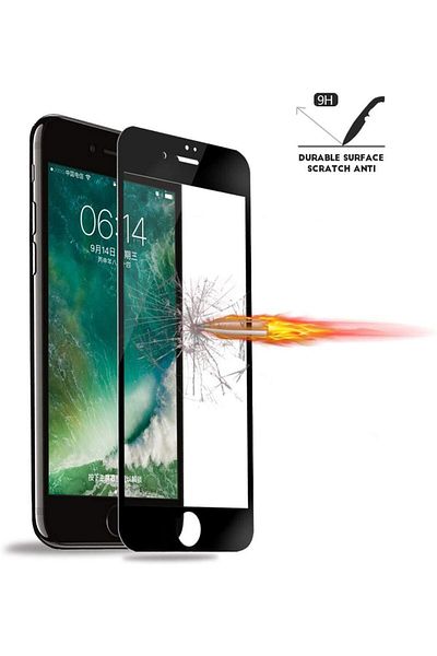 OEM Folie de sticlă pentru Apple iPhone 6 / iPhone 6S 5D MyStyle Negru
