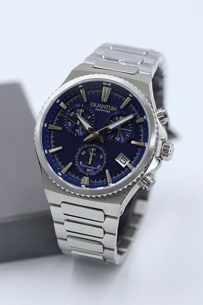 Quantum Steel Cord Men Wrist Watch Asw123-I1952Q